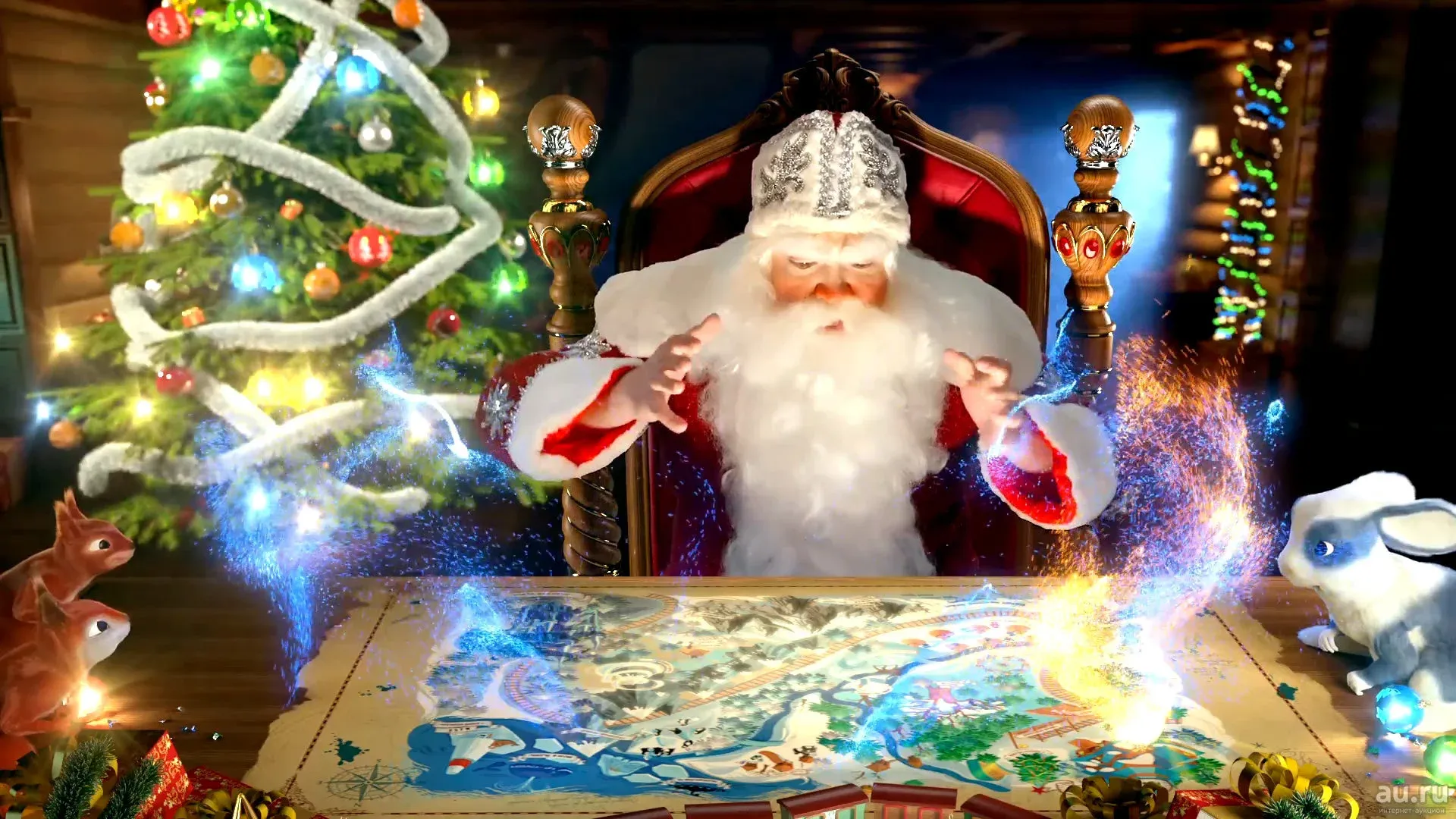 Видео Поздравление Мастерская Деда Мороза